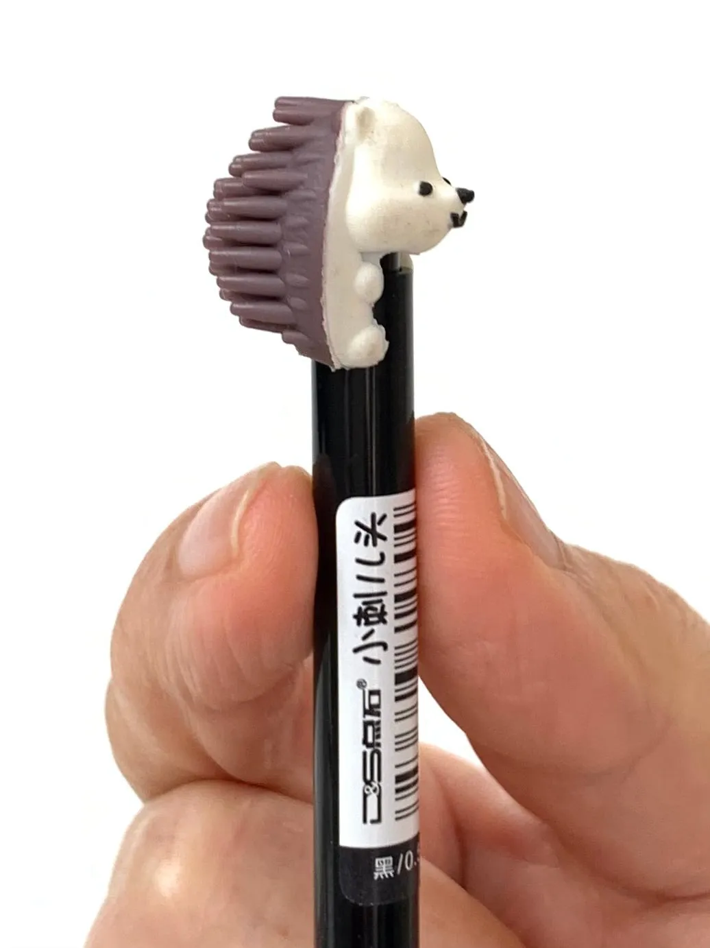 22219 HEDGEHOG GEL PEN-48