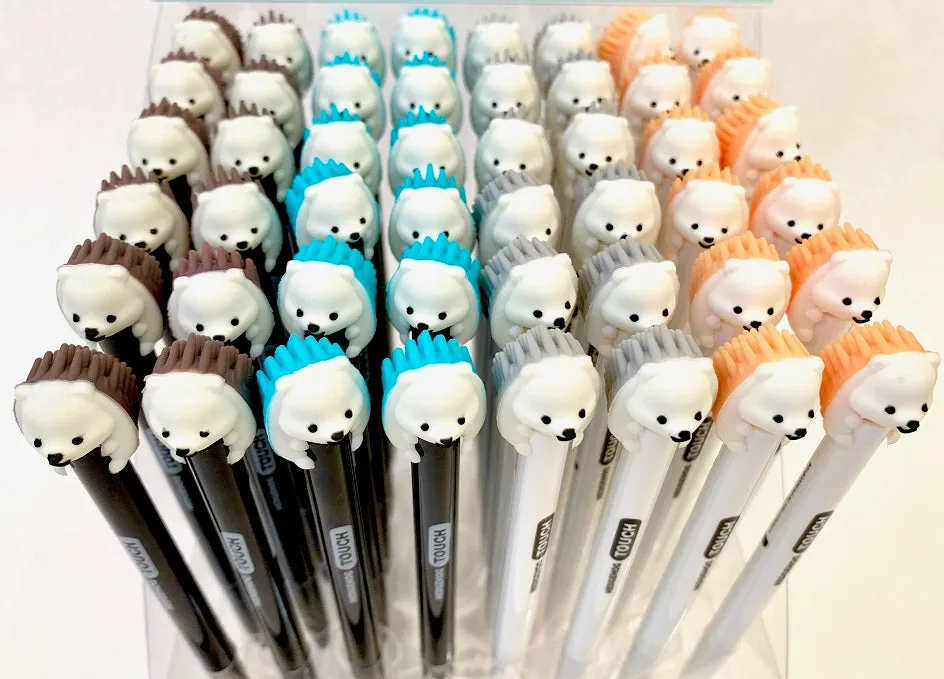 22219 HEDGEHOG GEL PEN-48
