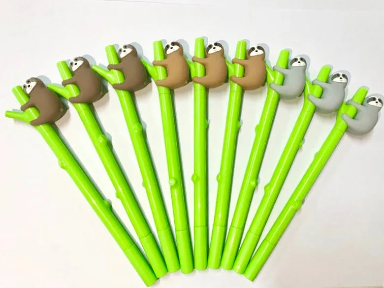 223262 SLOTH GEL PEN-34