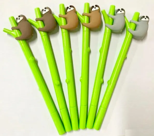 223262 SLOTH GEL PEN-34