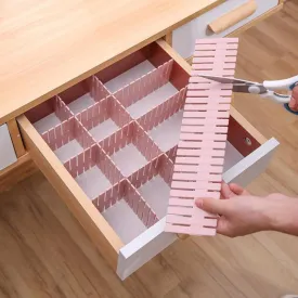 Adjustable Plastic Drawer Dividers