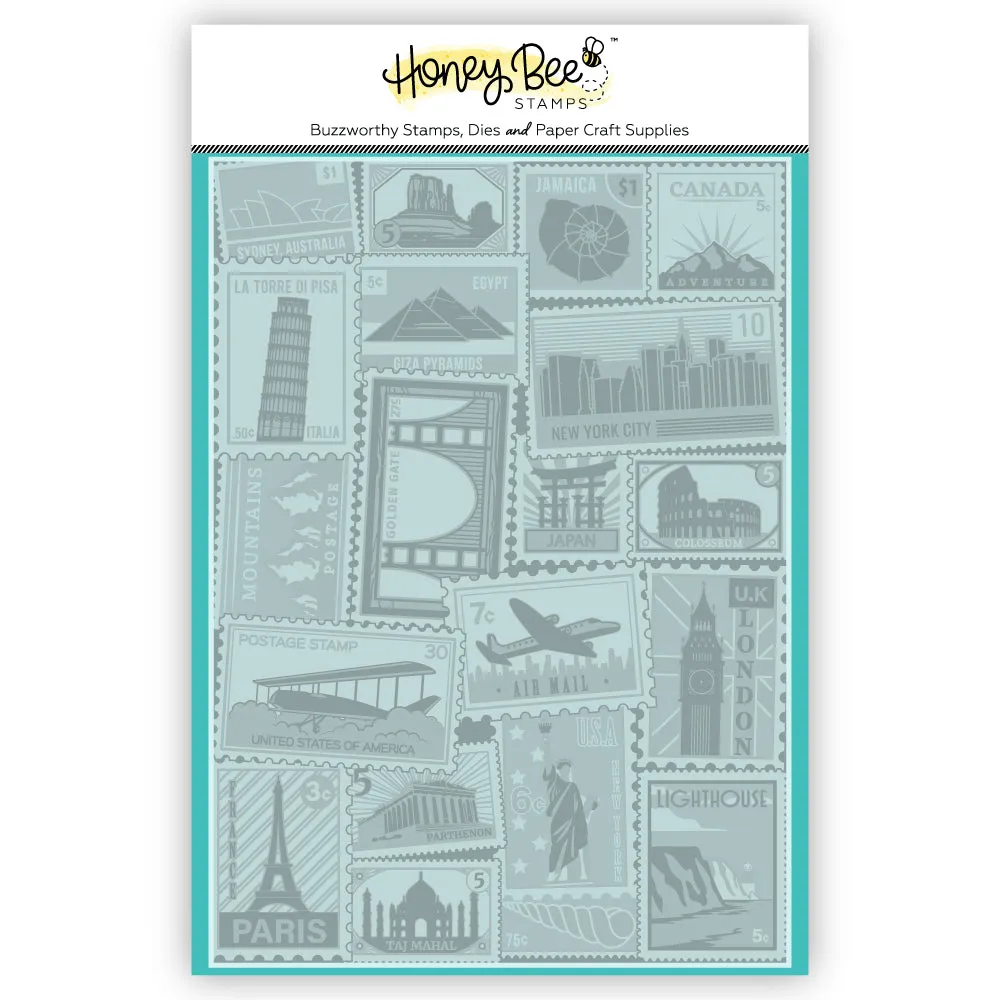 Air Mail - 3D Embossing Folder