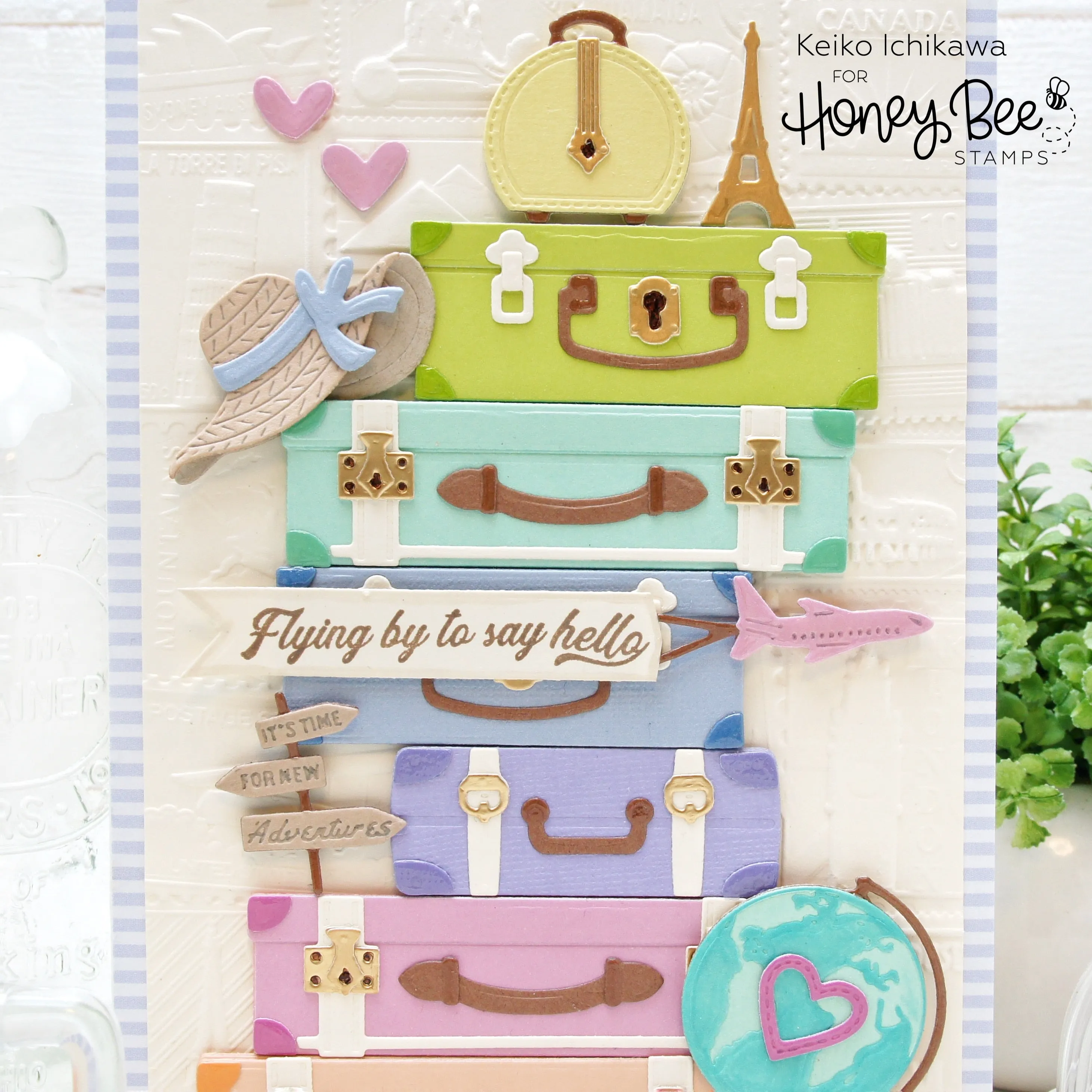 Air Mail - 3D Embossing Folder