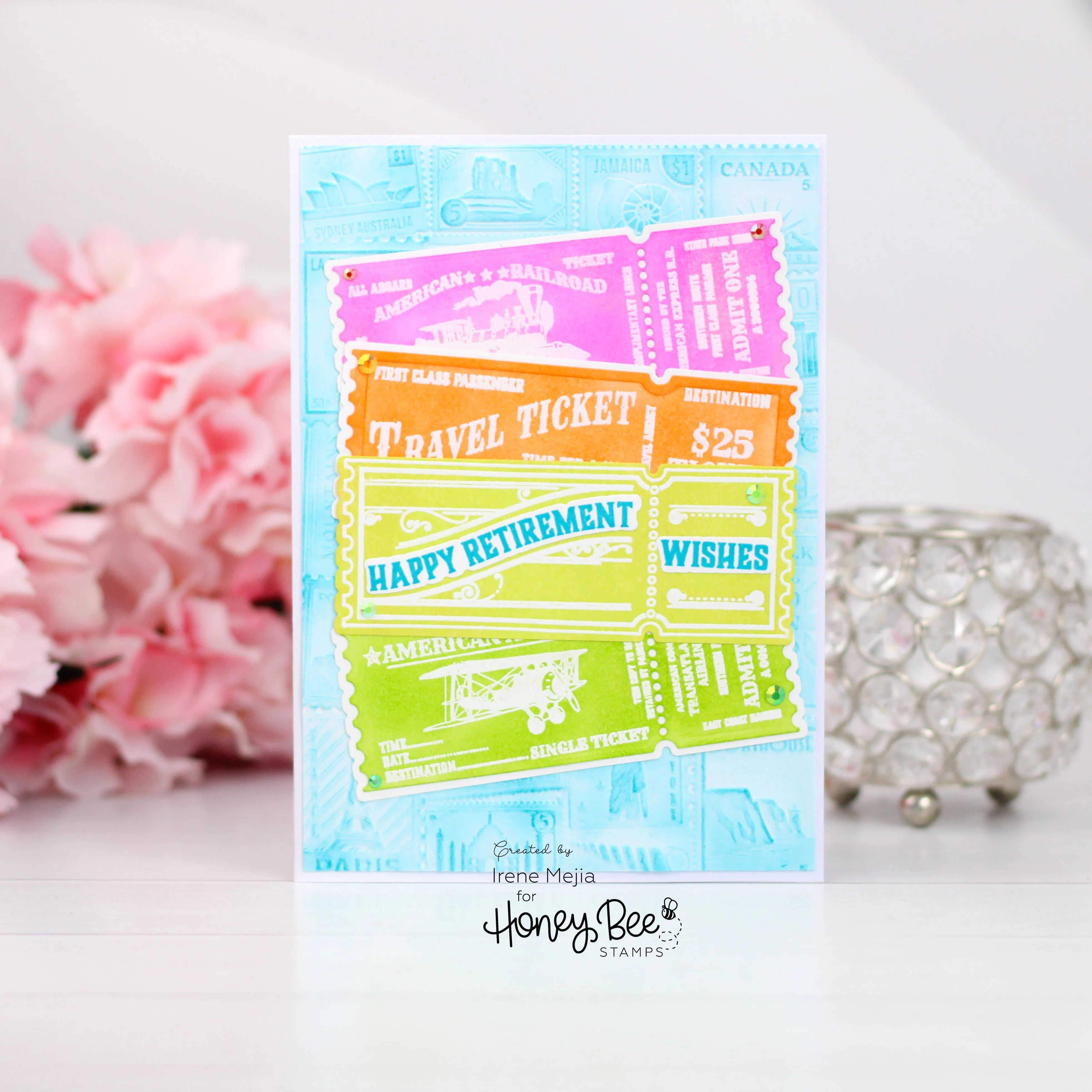 Air Mail - 3D Embossing Folder