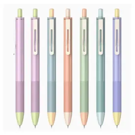 Beifa Morandi Press Neutral Gel Pens Black 0.5mm-Pack of 6