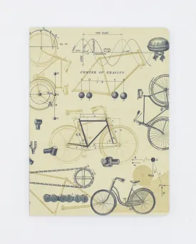 Bicycle Science Softcover Notebook - Lined