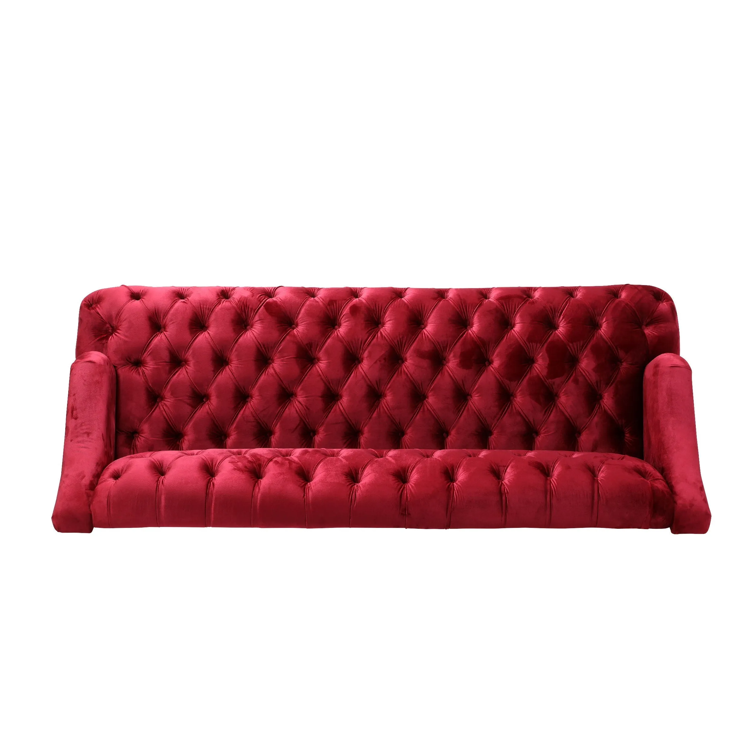 Comfy 3 Seat Sofa With Wooden Legs, For Living Room And Study by Couch.com