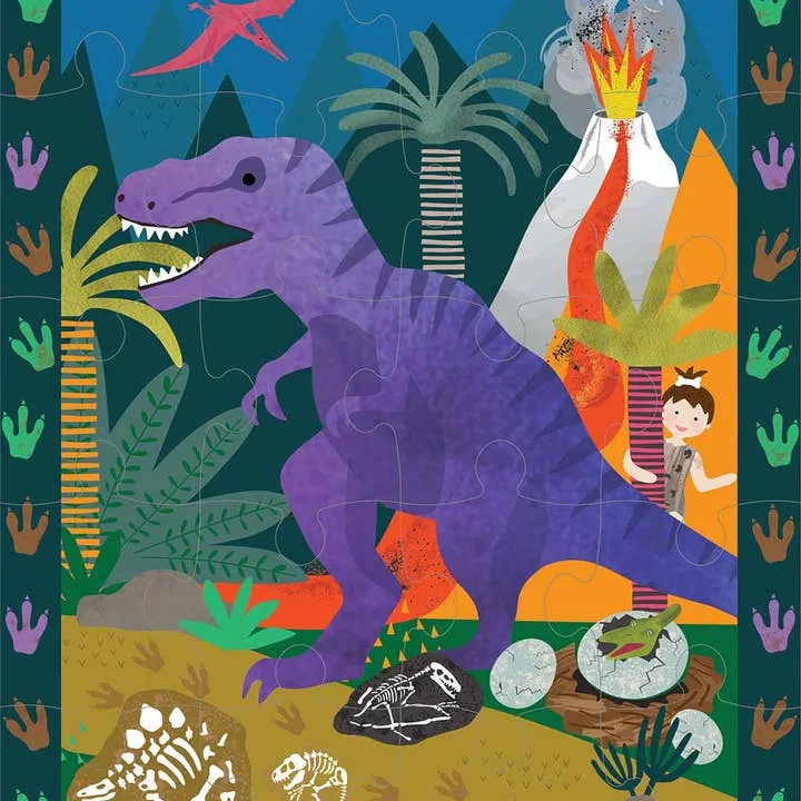 Dino Magnetic Multi Play Set by Floss & Rock