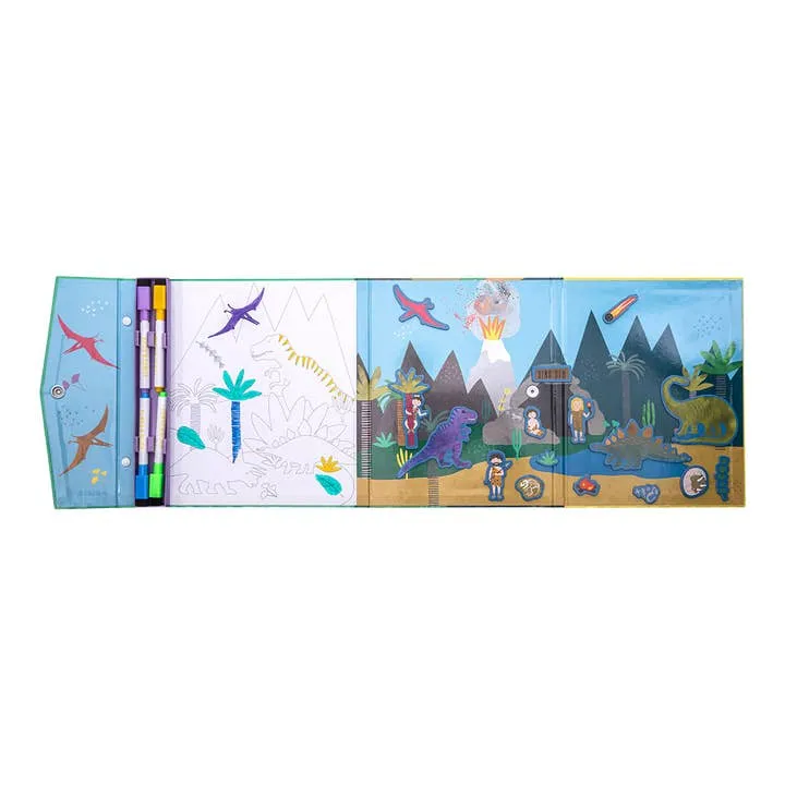 Dino Magnetic Multi Play Set by Floss & Rock