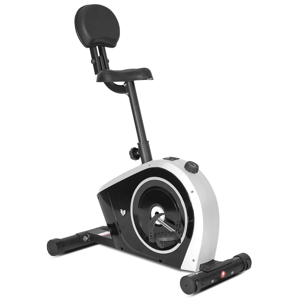 Lifespan Fitness Cyclestation 3 Exercise Bike with ErgoDesk Automatic Standing Desk