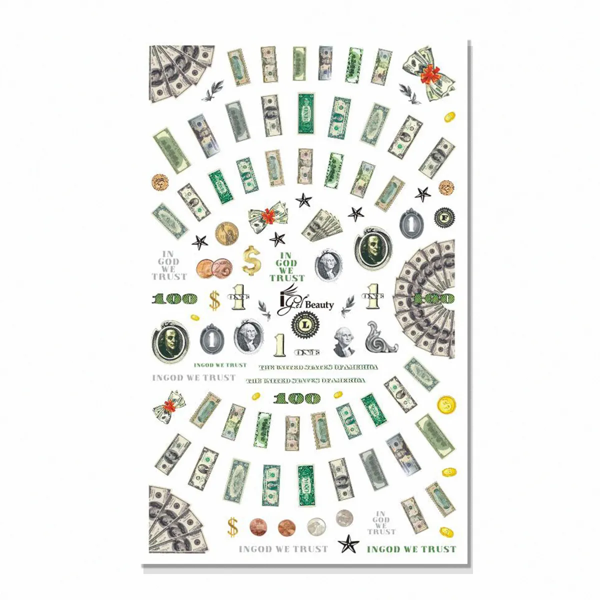 Nail Art Stickers - 050