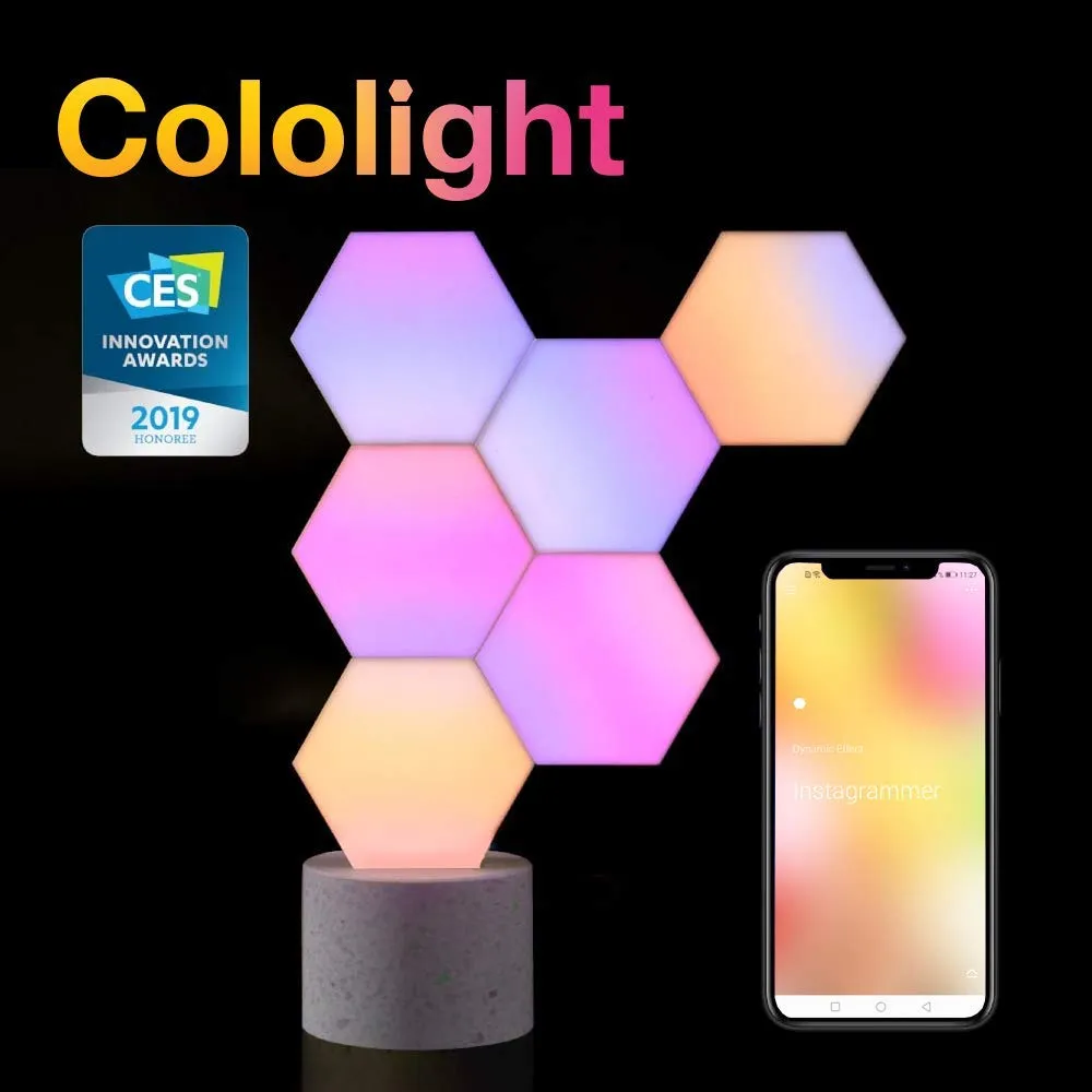 [OPEN BOX] COLOLIGHT WiFi Smart LED Light Kit 6 Blocks & Base