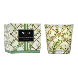 Santorini Olive & Citron 3 Wick Candle