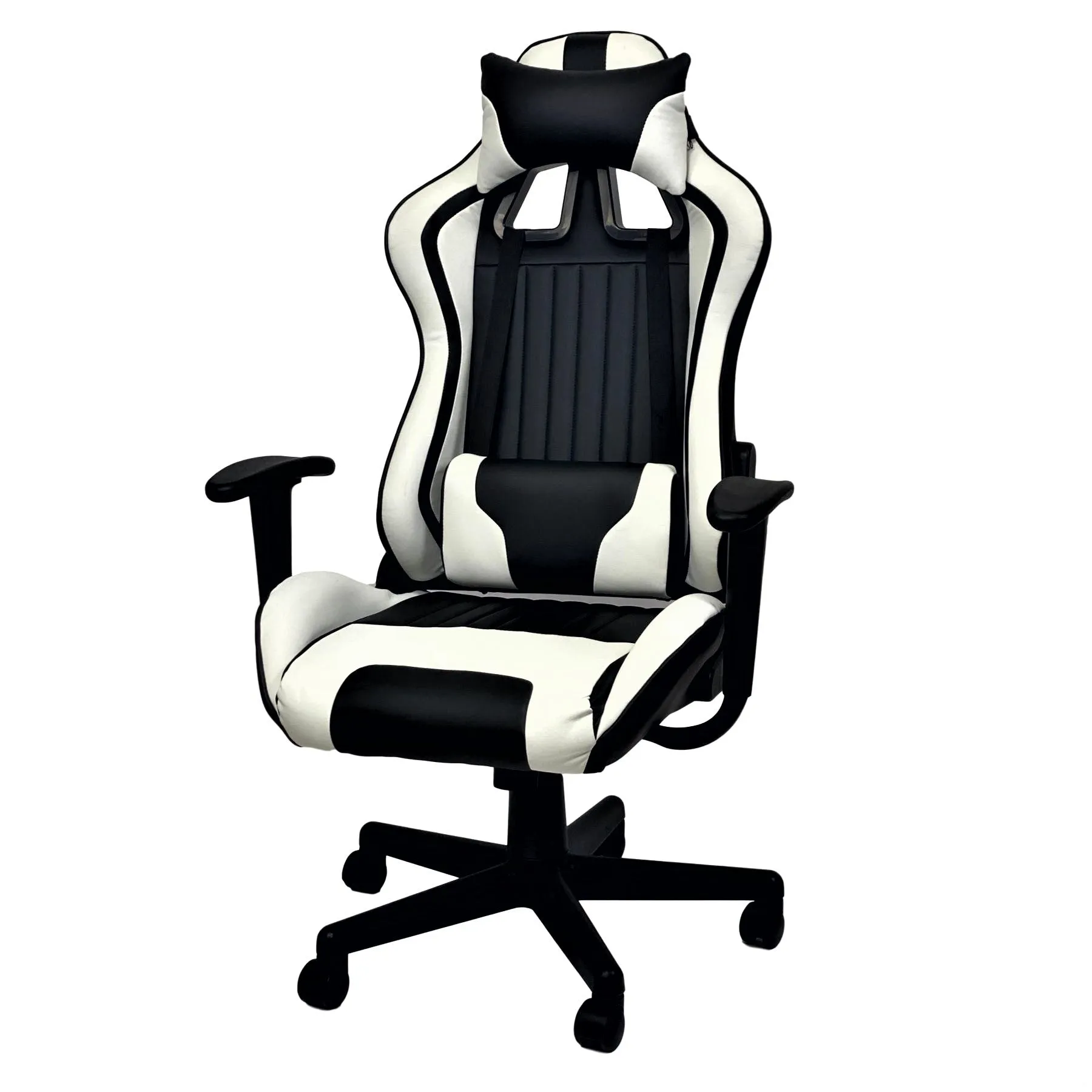 TITAN-X SERIES/ 1063 GAMING CHAIR (BLACK & WHITE)