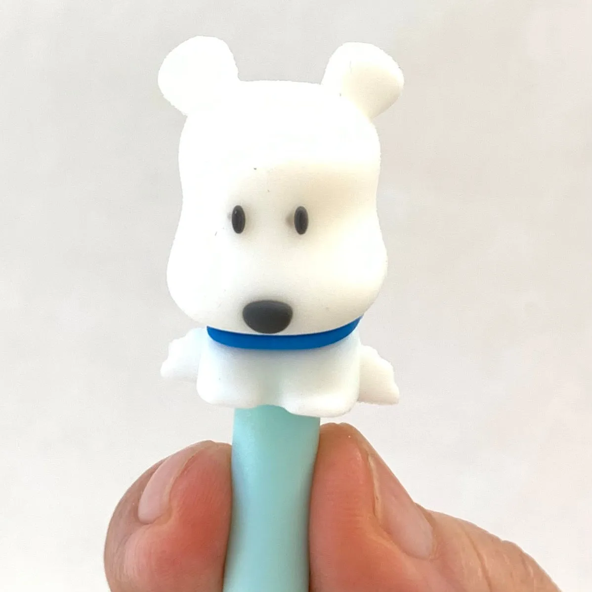 X 22332 WHITE DOG GEL PEN-DISCONTINUED