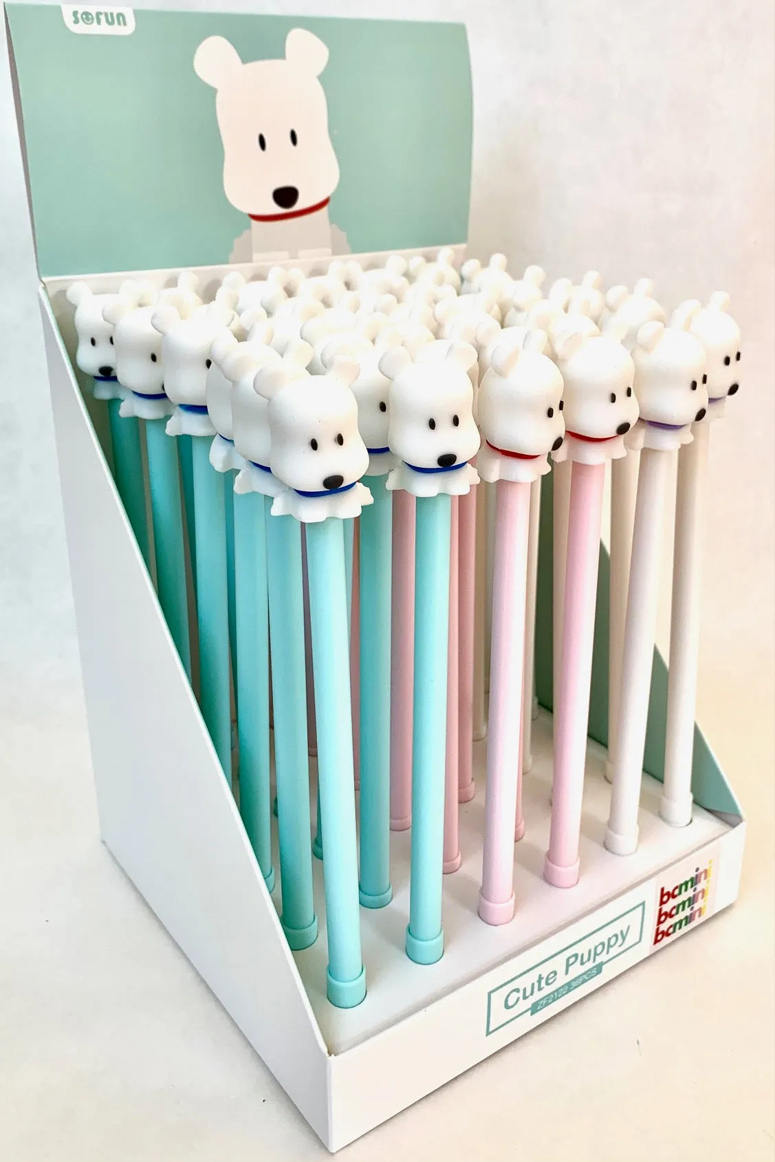 X 22332 WHITE DOG GEL PEN-DISCONTINUED