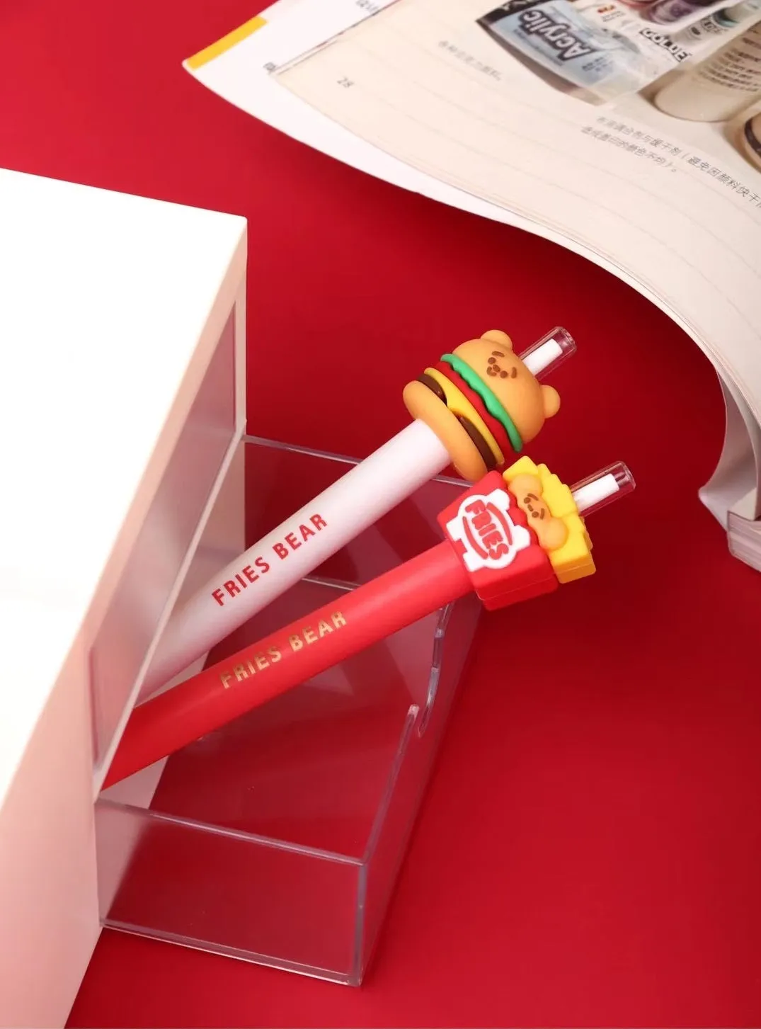 X 22440 FAST FOOD RETRACTABLE GEL PEN-DISCONTINUED