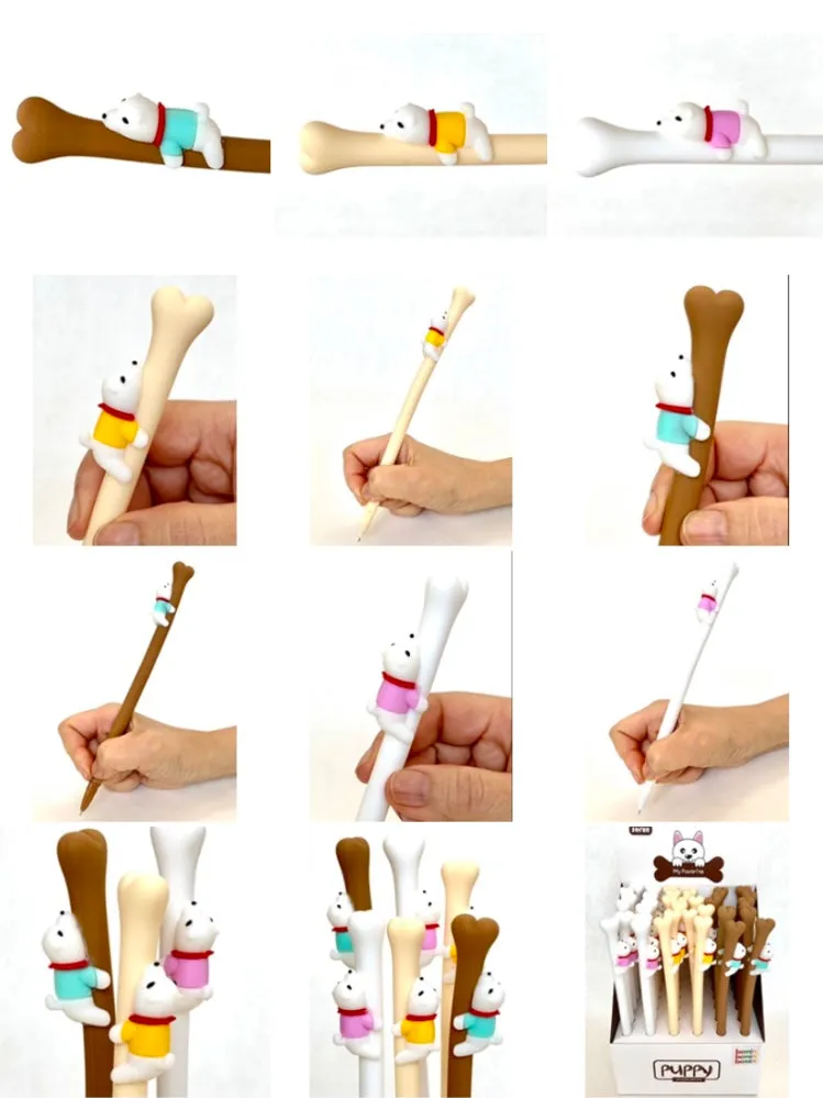 X PUPPY BONE WIGGLE GEL PEN-DISCONTINUED